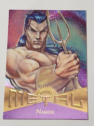 Namor Marvel Metal Fleer #37 1995 LP LEGGI