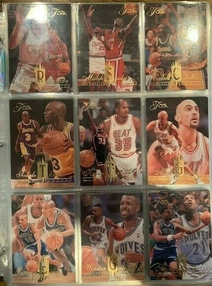 Individual 1994-95 Fleer Flair NBA Basketball Cards (Complete Your Set!) - Image 4 of 4