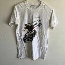 VTG JARED LEE STUDIO HORSE ART 2002 T-SHIRT White SIZE S Harry Trotter