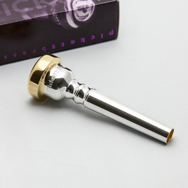 Genuine Pickett Brass 24k Gold Rim & Cup Trumpet Mouthpiece 5b for sale online eBay