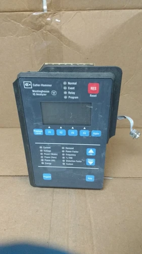 Cutler Hammer 6000 IQ ANALYZER+POWER SUPPLY MODULE POWERS ON BROKEN FRAME C PIX