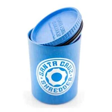 Santa Cruz Shredder Hemp Stash Jar - BLUE - Double ribbed gasket seal