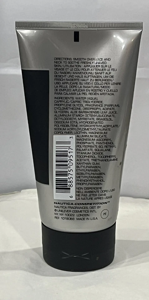 NAUTICA COMPETITION After Shave Balm 5.0 fl. oz. Tube Discontinued & Rare - Image 2 of 3