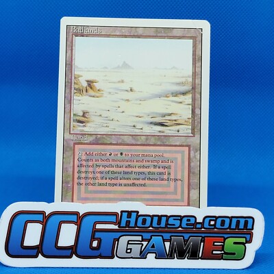 MTG Revised Badlands - Dual Land Reserved List Legacy #X *CCGHouse