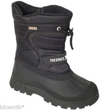TRESPASS KUKUN DODO KIDS WATERPROOF WINTER SNOW BOOTS BOYS GIRLS CHILDS CHILDREN