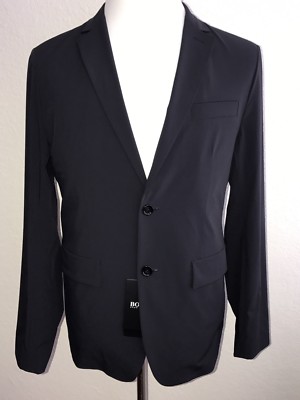 NWT $745 Boss Hugo Boss Neilton Stretch Water Repellent Men's Sport Coat 40R US 