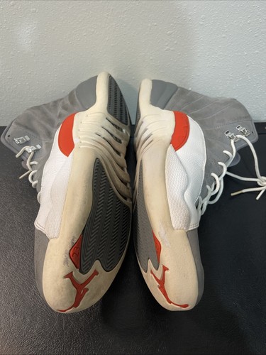 Air Jordan 12 Retro Cool Grey #130690-012 Sz 14 Needs Repair - Picture 3 of 9