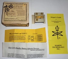 Backup Standby Battery Uninterrupted Power Supply Control 12-32VDC Marine UPS/10