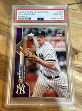 2020 Topps UK Edition - #122 DJ LeMahieu Purple Parallel /50 PSA 10 Yankees
