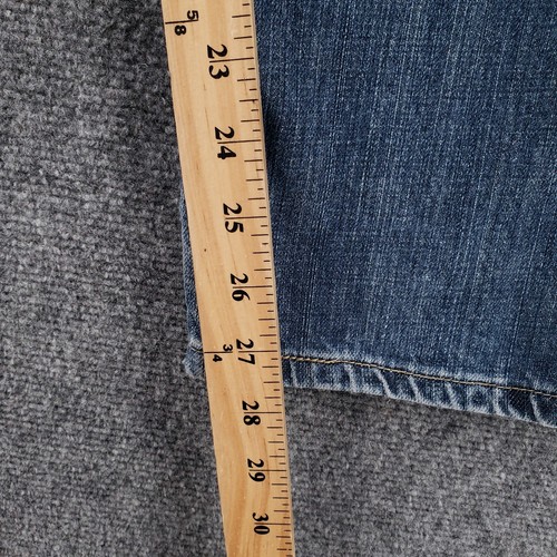 Wrangler Jeans Boys 16 Husky Blue Hero Carpenter Straight Leg Medium Wash Denim - Picture 4 of 14
