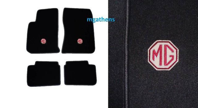 mg car mats with logos