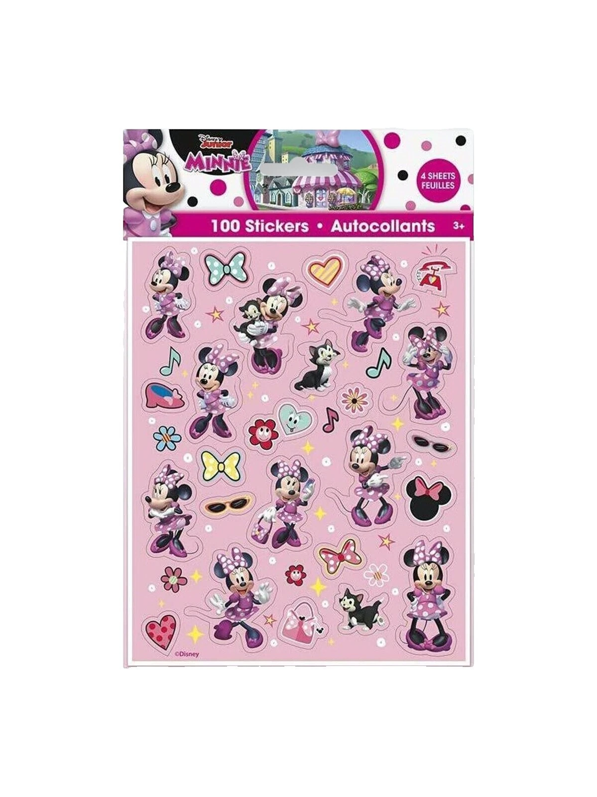 Disney Minnie Mouse Party Stickers Fillers
