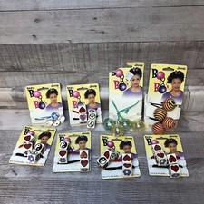 8X Vintage Goody 90 s Hair Accessories Lot Baby Bo-bo's Lot Of 8 Packs