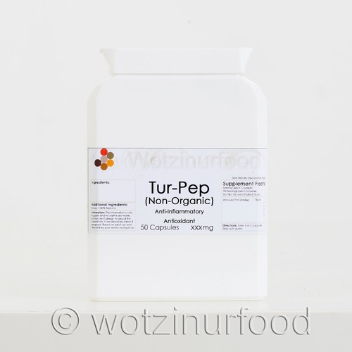 Tur-Pep Polyphenol Food Supplement Prostate Heart Turmeric Pepper Cinnamon - Picture 9 of 10