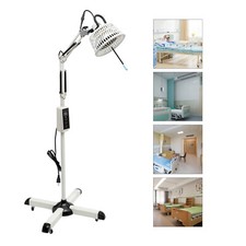 300W IR Infrared Heat Therapy Light Therapeutic Lamp Floor Stand TDP Heat Lamp