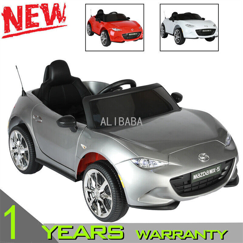 12V Licensed MAZDA MX-5 RF Kids Ride-on Toy W/Parents Music