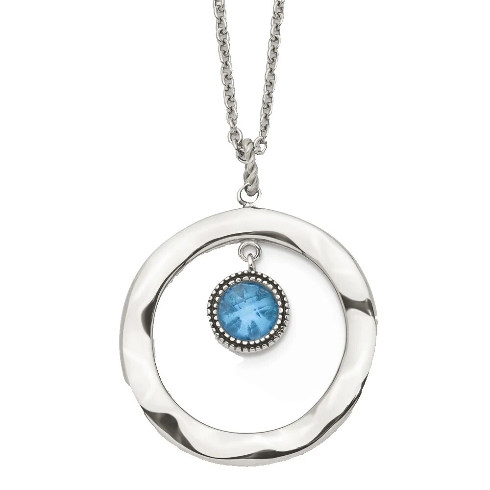 Collares y colgantes De Moda Cristal Chisel