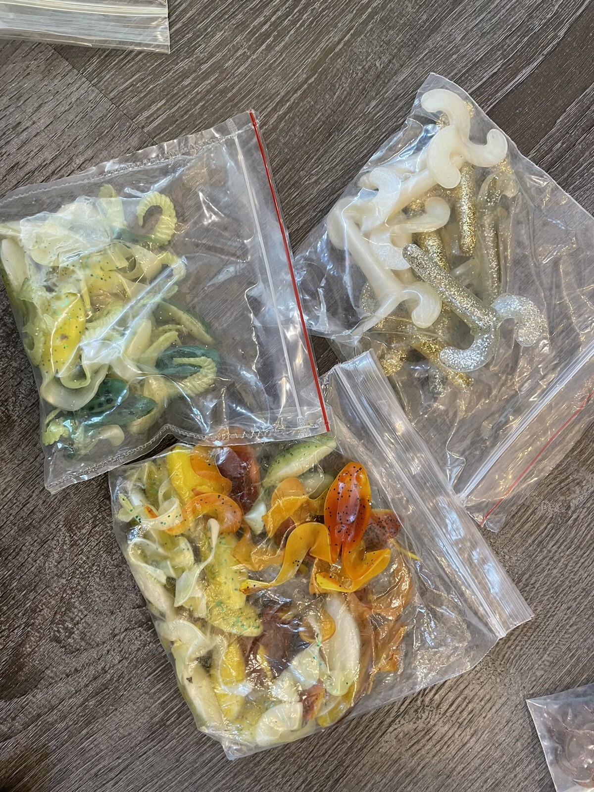 Used Fishing Lures, Worms & Others Lot. Fishing Accessories Tools For Beginners - Image 6