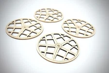 Moto Coasters Wooden Beer Beverage Coasters Inspired by Motomags Vintage 80s BMX