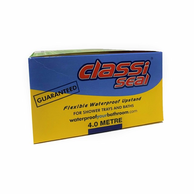 Classi-seal 4 Metre Self Adhesive Flexible Waterproof Upstand Bath ...