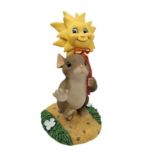 Charming Tails Sunny Days Are On The Way Mouse Sun Figurine By Fitz & Floyd