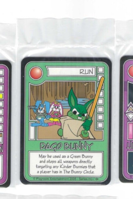 Killer Bunnies  Promo Card #9 DAGO BUNNY Unplayed 2005