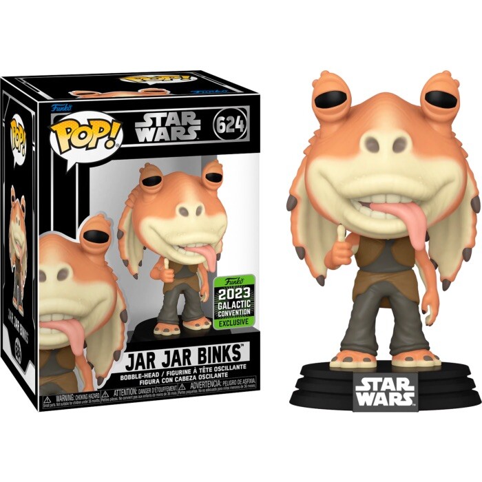 Jar Jar Binks Funko Pop! Vinyl #624 Star Wars 2023 Galactic