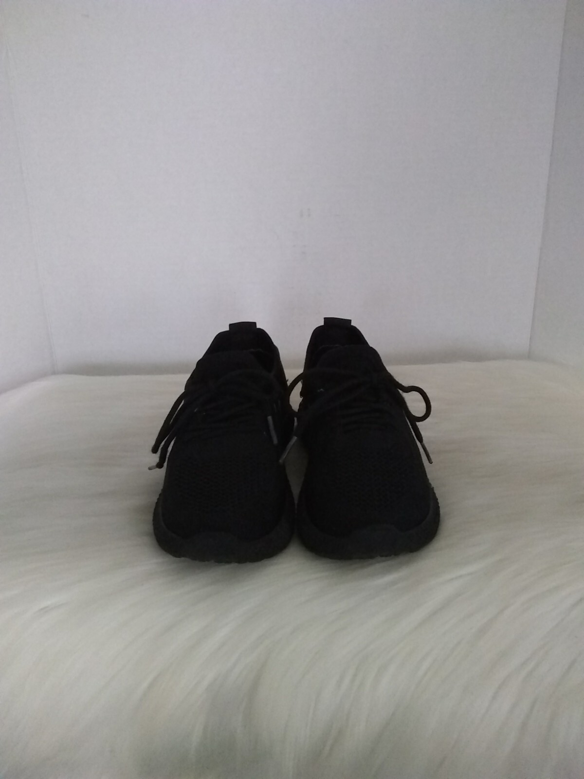 Scarpe da allenamento atletico Pony Product of New York bambino ragazzo taglia 13 nere.