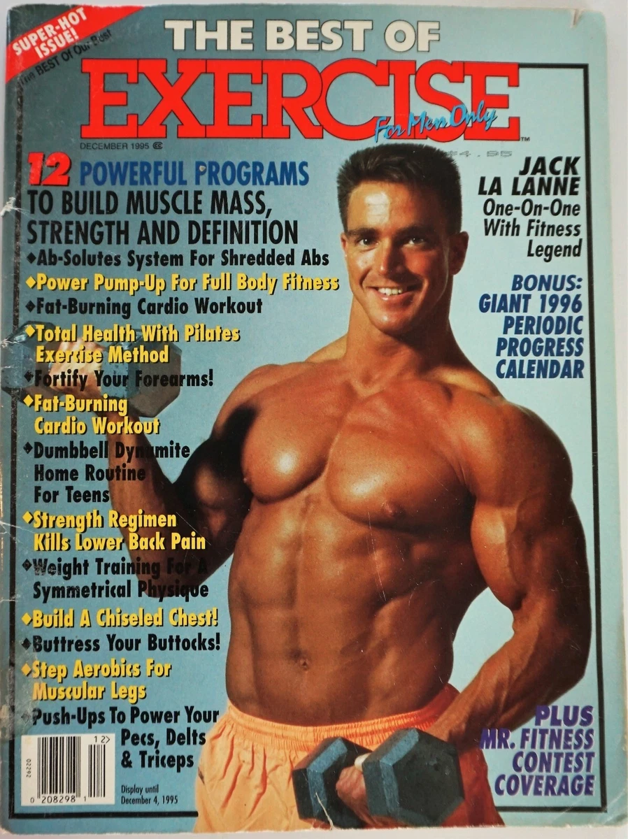 THE BEST OF EXERCISE FOR MEN ONLY MAGAZINE DECEMBER 1995 COLLECTOR'S ITEM |  eBay