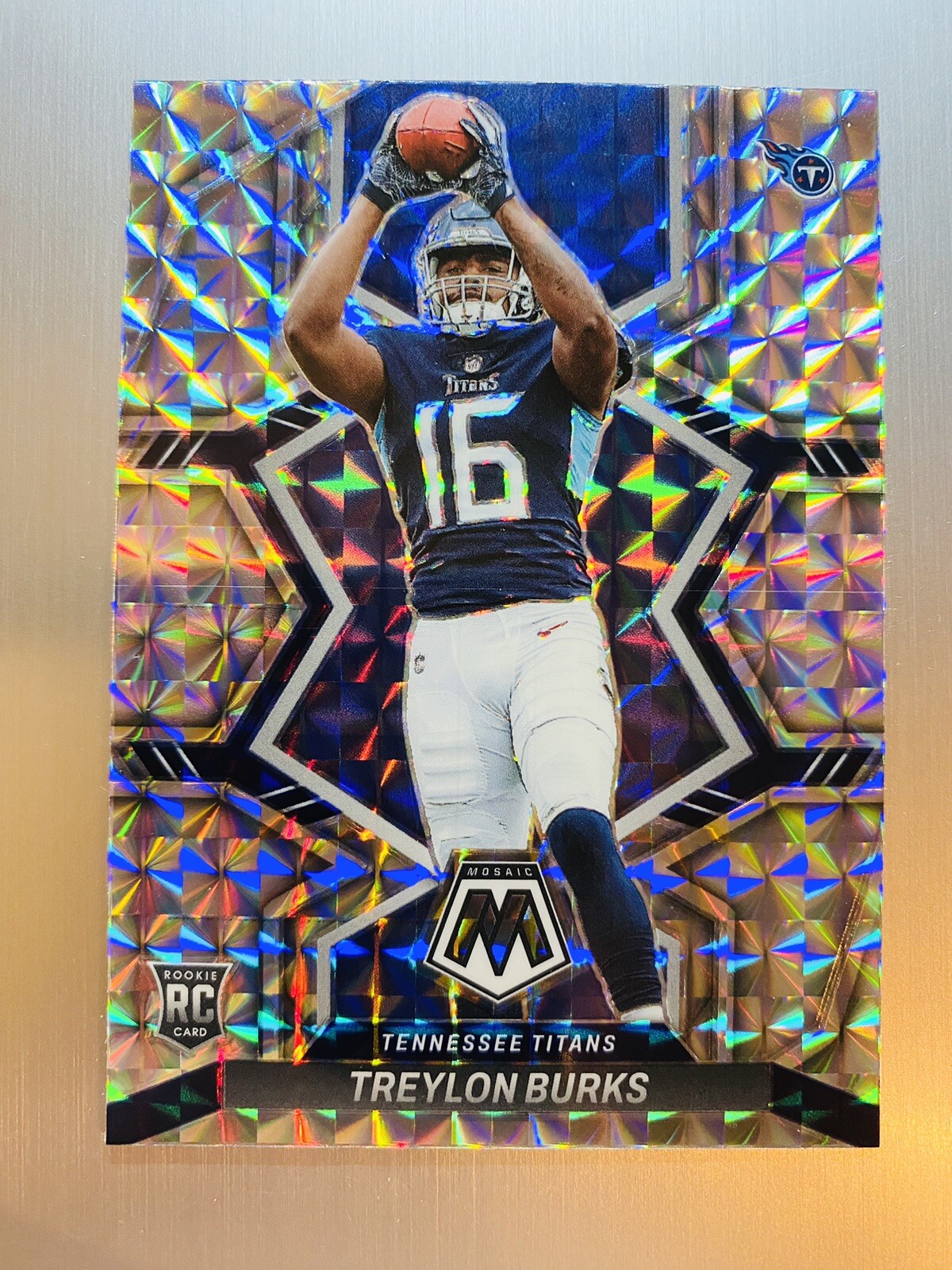 Treylon Burks 2022 Panini Mosaic Rookie #315 Silver Prizm Tennessee Titans Rc