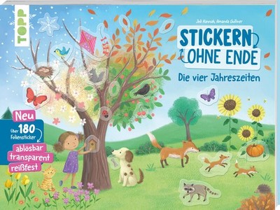Stickern ohne Ende - Die vier Jahreszeiten | Joli Hannah | deutsch