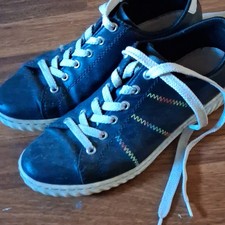Rieker Sneaker Sportschuh Low Top blau/weiß ...