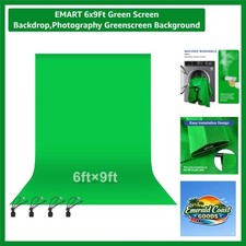 6x9Ft Green Screen Backdrop,Photography Greenscreen Background