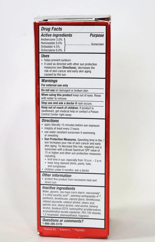 Увлажняющий крем для лица Olay Regenerist Vitamin C SPF 30 — 1,7 унции (срок годности 11/30/2025) - Изображение 4 из 4