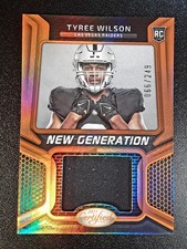 2023 Panini Certified - New Generation Jerseys Tyree Wilson #NGJM-31 Mirror...