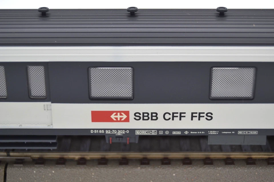 ROCO 45187 FOURGON LIVREE CORAIL SBB CFF FFS HO - Photo 4/4