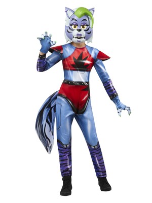 Five Nights at Freddy's Glamrock Roxanne Child Costume