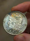 1878 S Tape Toned Morgan Dollar! UNC (Details!)