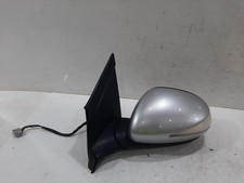 2009 HONDA CIVIC 5 Door Hatchback Silver Passengers Left Door Wing Mirror 