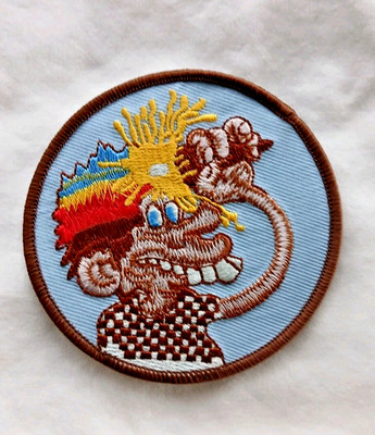 Grateful Dead Europe 72 Ice Cream Cone Kid Embroidered Patch 3'' x 3'' Licensed