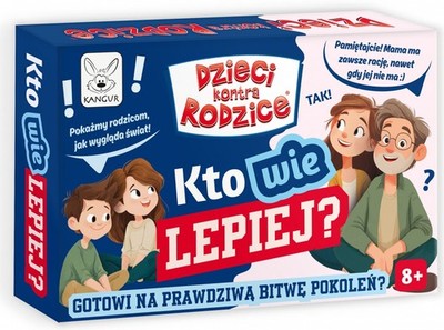 5905723443255 GRA DZIECI KONTRA RODZICE KTO LIKE LEPIEJ? KANGUR