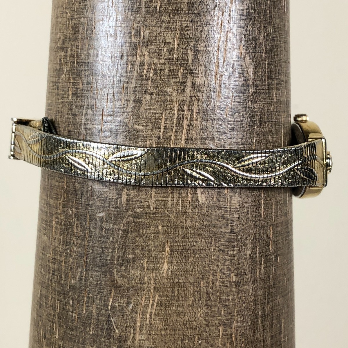 Elgin Women EK902-007 Dress Diamond Accent Two Tone Oval Quartz