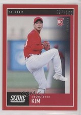 2020 Panini Chronicles Score Red /100 Kwang-Hyun Kim #13 r9d