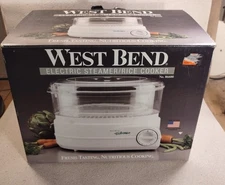 West Bend Electric Food Vegetable Steamer Rice Cooker