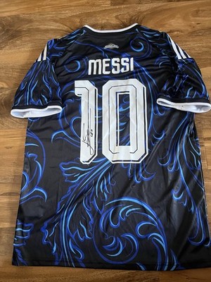 Lionel Messi signiertes Argentinien WM 2026 Shirt Trikot mit Zertifikat enthalten