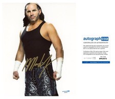 MATT HARDY SIGNED WWE AEW WRESTLER 8x10 PHOTO - ACOA COA