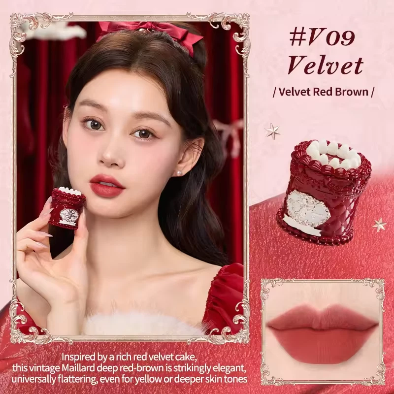 Cake Lip Mud Cream - V09 Velvet