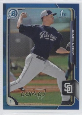 2015 Bowman Chrome Prospects Blue Refractor 108/150 James Needy #BCP60 0c2