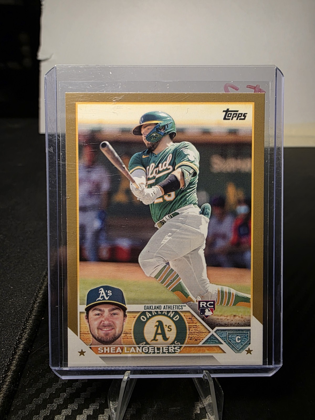 2023 Topps Series 1 - Shea Langeliers #127 Gold /2023 (RC)