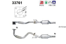 AS Katalysator 33761 für VW POLO 6N2 3 CLASSIC 6V2 Variant 6V5 SEAT CORDOBA 6K5